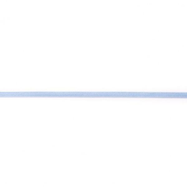 Wäscheband / Gummiband Breite 6 mm Hellblau 2m Länge